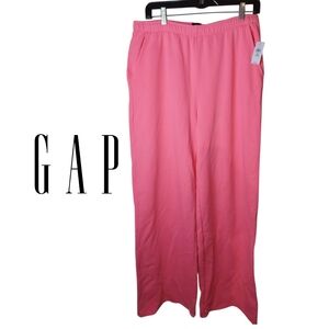 Gap Tall Super Wide Leg Pink Jogging Pants